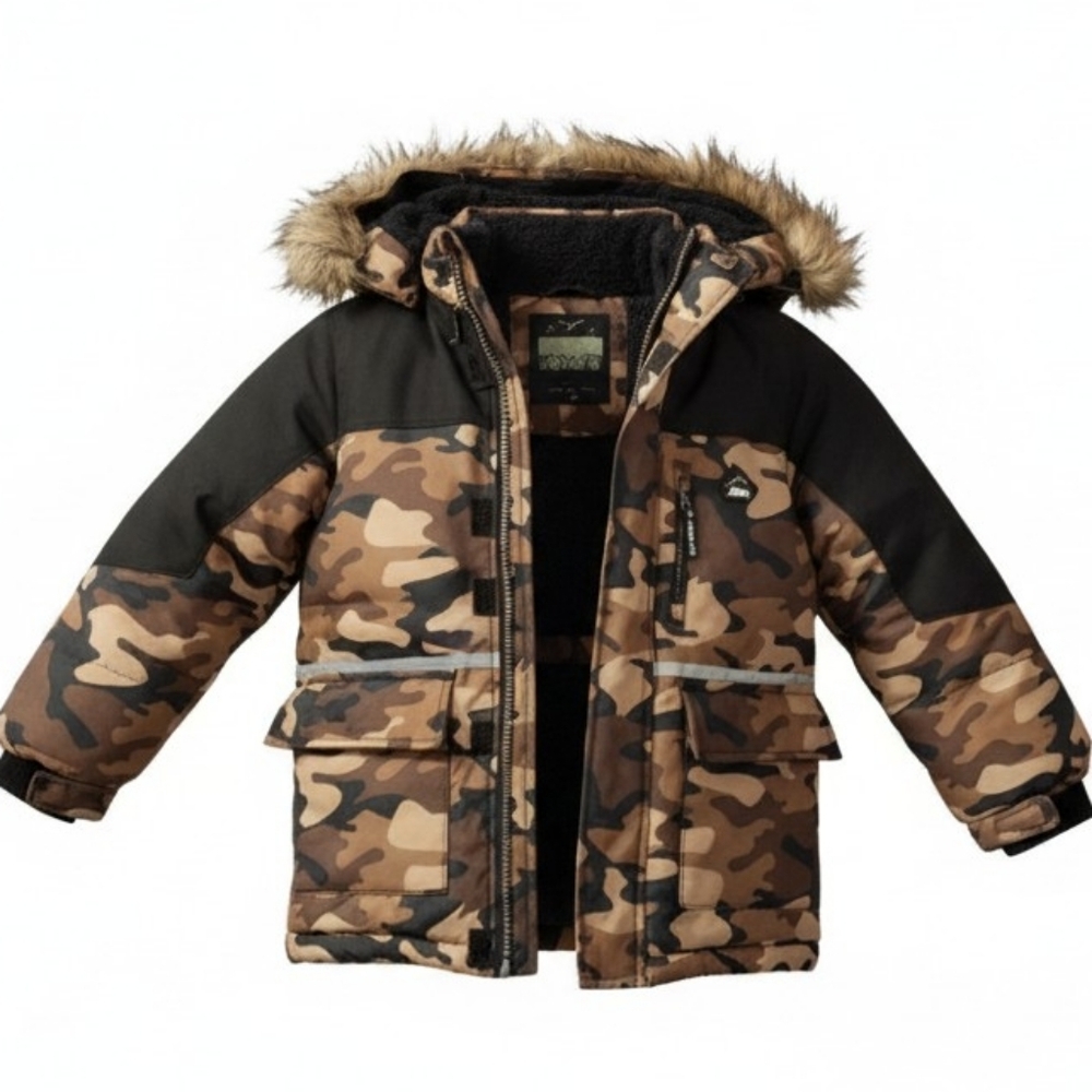 Ixtreme Outfitters Camo Print Parka in Boys Size 6